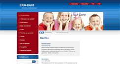 Desktop Screenshot of eka-dent.com